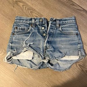 Vintage Levi denim shorts